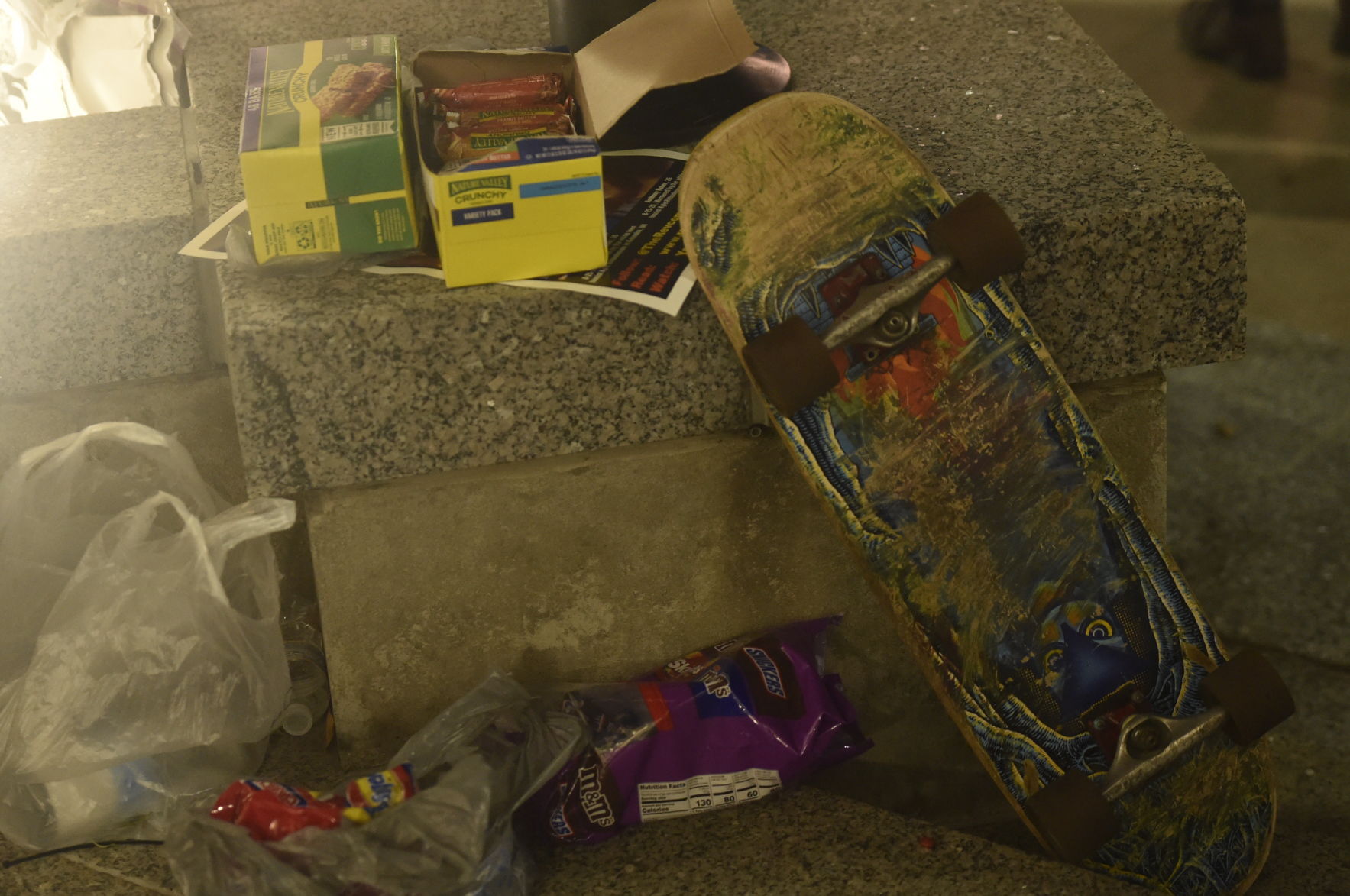 Skateboard at the courthouse